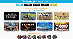 Desktop Screenshot of charitywars.org